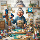Puzzle creativo della nonna da 1000 pezzi
