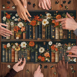 Flowers and Books Jigsaw Puzzles 1000 Piece