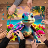 Rainbow Turtle Jigsaw Puzzles 1000 Pieces