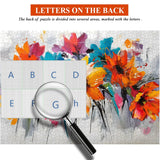 Colorful Floral Charm Jigsaw Puzzle 1000 Pieces