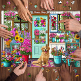 Flower Shop Harmony Jigsaw Puzzle 1000 Pieces