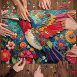 Patchwork Hummingbird Puzzle 1000 pièces