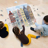 Canal Houses Jigsaw Puzzle 1000 Pieces