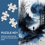Lone Shadow Lake Jigsaw Puzzle 1000 Pieces