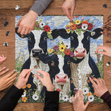 Pasture Cows Jigsaw Puzzle 1000 Pieces