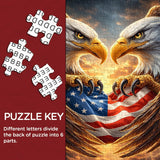 Puzzle dei guardiani della bandiera, 1000 pezzi