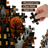 Halloween Hometown Jigsaw Puzzle 1000 Pieces