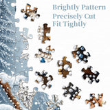 Puzzle puzzle di gufo invernale 1000 pezzi