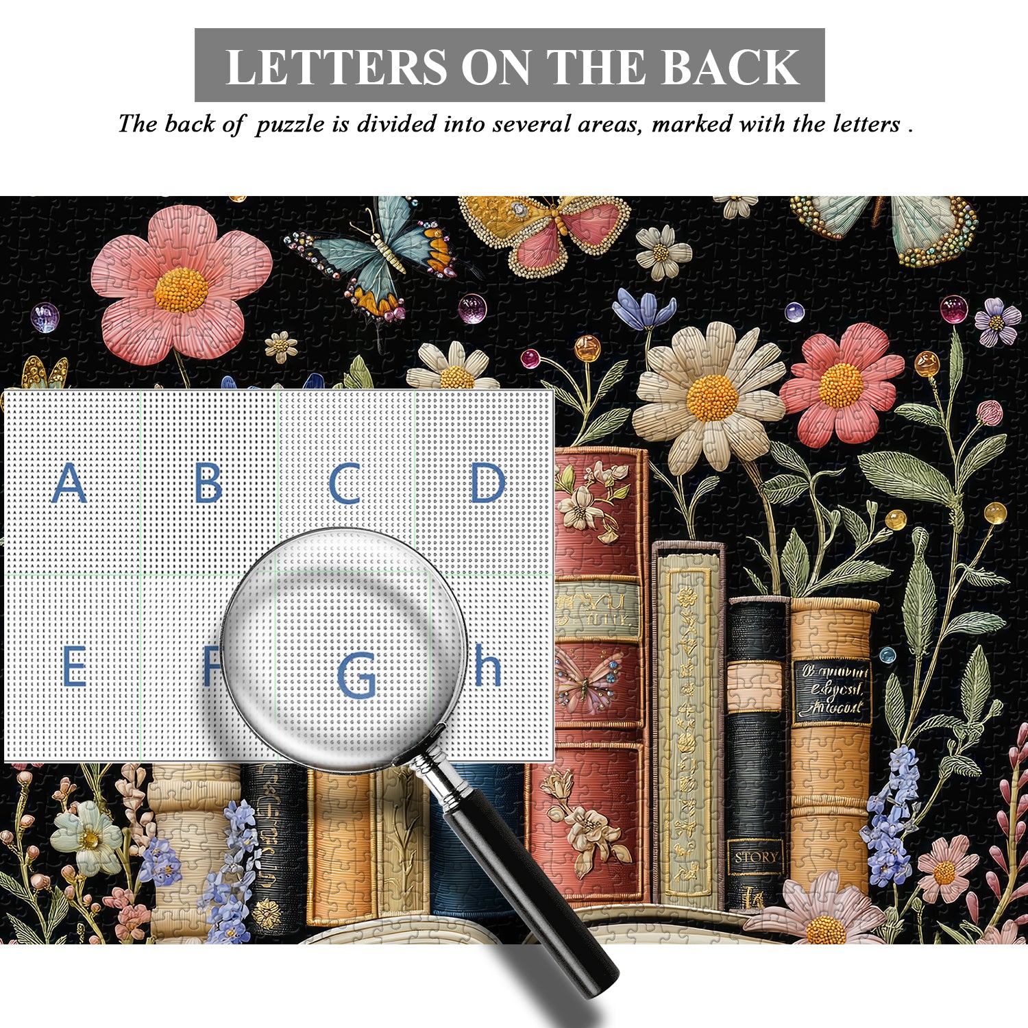 Fantasy Jewelry Garden Jigsaw Puzzle 1000 Pieces Closeteyes