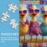 Funny Ducks Jigsaw Puzzle 1000 Pieces