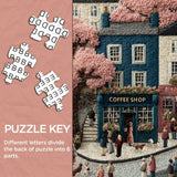 Cherry Blossom Street Jigsaw Puzzle 1000 Pieces
