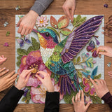 Puzzle con gemma colibrì, 1000 pezzi