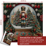 Nutcracker Snow Globe Jigsaw Puzzle 1000 Piece