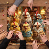 Study Chickens Puzzle 1000 Teile