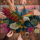 Puzzle con foglia d'aquila, 1000 pezzi