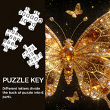 Puzzle Alas de Oro de Medianoche 1000 Piezas
