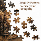 Woodcarving Forest Jigsaw Puzzles 1000 Pieces