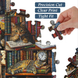 Cat's Library Jigsaw Puzzles 1000 Pieces