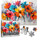 Colorful Floral Charm Jigsaw Puzzle 1000 Pieces