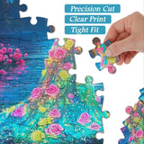 Moonlight Rose Lady Jigsaw Puzzle 1000 Pieces