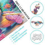 Pink Turtle Jigsaw Puzzle 1000 Pieces