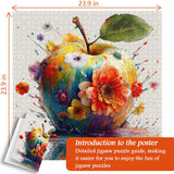 Blooming Color Apple Jigsaw Puzzles 1000 Pieces
