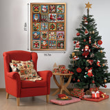 Collezione di tessuti di Natale puzzle puzzle 1000 pezzi