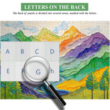 Colorful Ridges Jigsaw Puzzles 1000 Piece