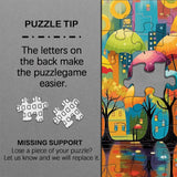 Urban Umbrella Forest Jigsaw Puzzle 1000 Pieces