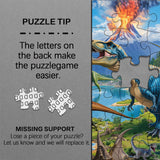 Rompecabezas de Volcán Rugiente de 1000 piezas