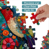 Patchwork Hummingbird Puzzle 1000 pièces