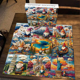 Gnome Journey Jigsaw Puzzle 1000 Pieces