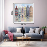 Canal Houses Jigsaw Puzzle 1000 Pieces