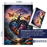 Puzzle Árbol Corazón 1000 Piezas