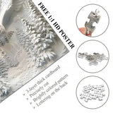 Rompecabezas De Búho En La Nieve 1000 Piezas