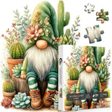 Suculento Gnome Gnome Jigsaw Puzzle 1000 piezas