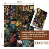 Puzzle Armoire Florale 1000 Pièces