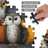 Whimsical Owls Jigsaw Puzzle 1000 Pieces