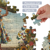 Puzzle con vaso primaverile da 1000 pezzi