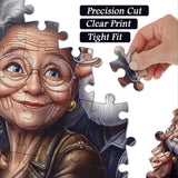 Puzzle Silver Hair Embrace 1000 pièces