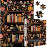 Bücher unter Reben Puzzle 1000 Stücke