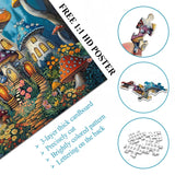 Enchanted Mushroom Village Jigsaw Puzzles 1000 Pieces