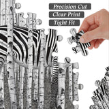 Zebra Forest Jigsaw Puzzle 1000 Pieces