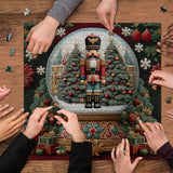 Nutcracker Snow Globe Jigsaw Puzzle 1000 Piece