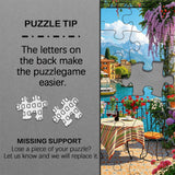 Flower-filled Lakeside Jigsaw Puzzle 1000 Pieces