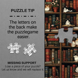 Furry Library Jigsaw Puzzle 1000 Pieces