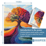 Vibrant Yarn Tree Jigsaw Puzzle 1000 Pieces