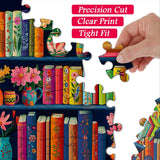 Blooming Bookshelf Jigsaw Puzzles 1000 Pieces
