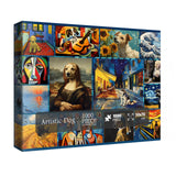 Artistic Dog Jigsaw Puzzle 1000 Pieces