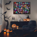 Colorful Skull Jigsaw Puzzle 1000 Pieces